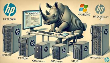 نحوه نصب سیستمعاملهای Linux، Windows و ESXi بر روی سرورهای DL380/360 G8، G9، G10، G10 Plus و G11